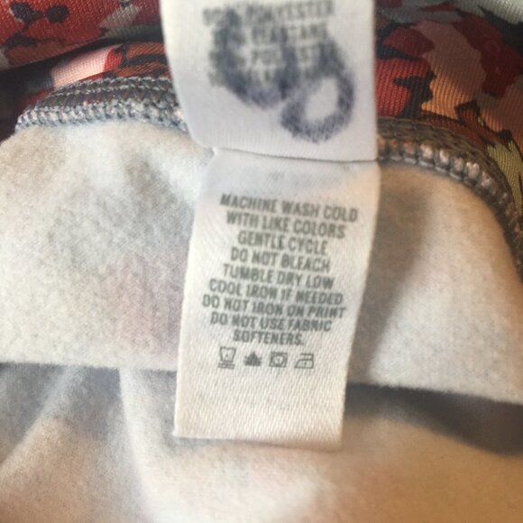 Aerie Chill Play Move Active Leggings Medium Blue Pink Floral Bloomcore - Picture 8 of 8